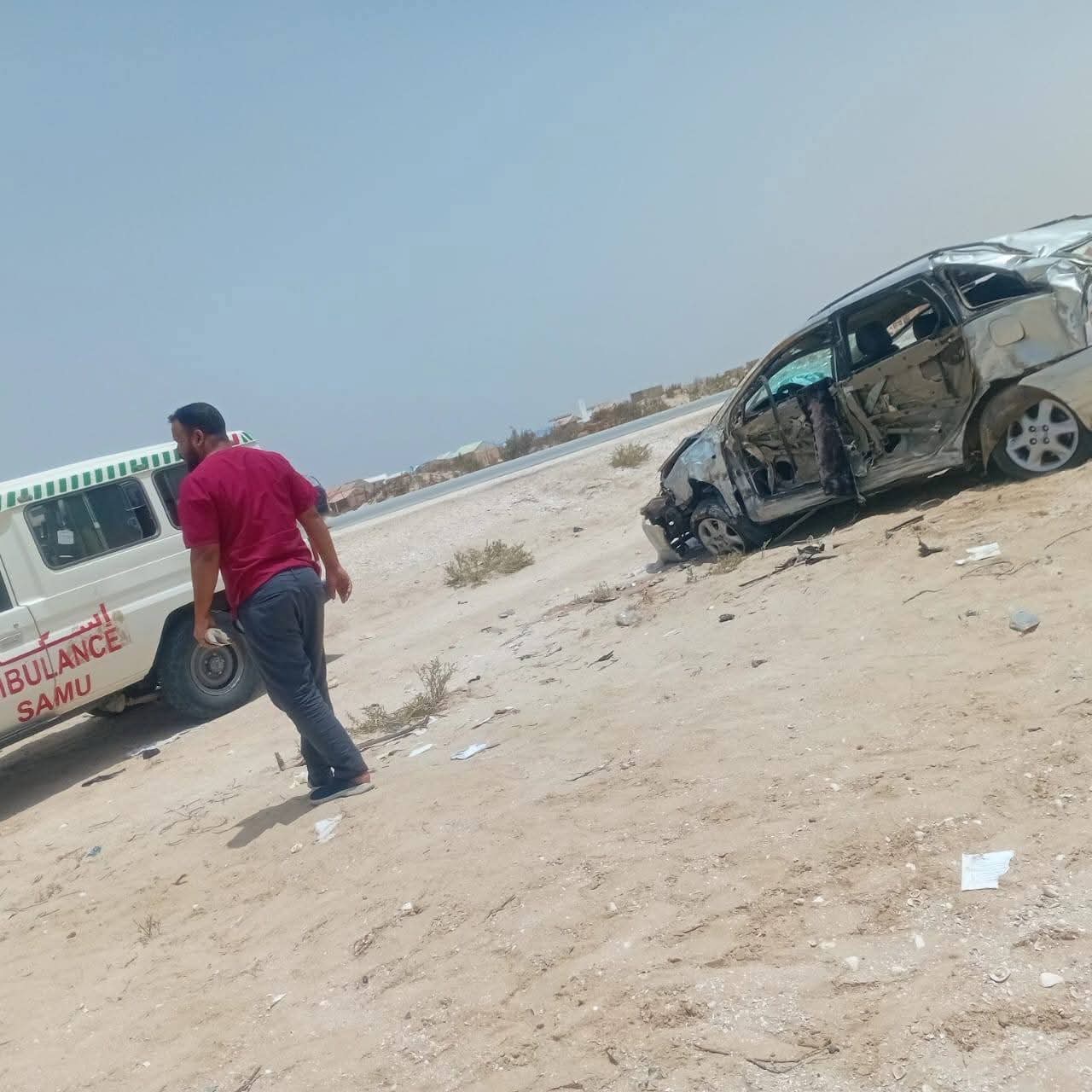 وفاتان في حادثي سير على طريقي أطار وروصو باتجاه نواكشوط