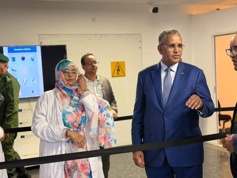 افتتاح أنشطة صحية بمطار نواكشوط لتعزيز الإجراءات الاحترازية