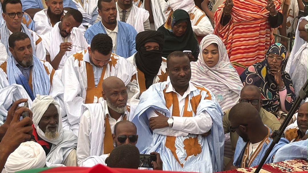 مهرجان سياسي في بوحديدة يشهد انضمامات إلى حلف “يدا بيد” بولاية لبراكنة