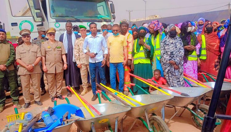 انطلاق حملة نظافة واسعة في مدينة سيلبابي بولاية كيدي ماغا