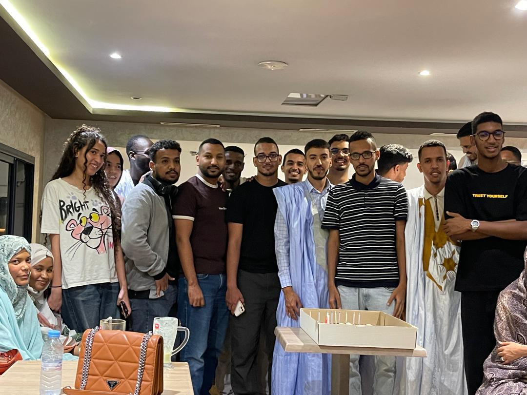 رابطة الطلاب الموريتانيين بمراكش تحتفي بالرئيس السابق الشيخ الطالب الأمين (حيدره)