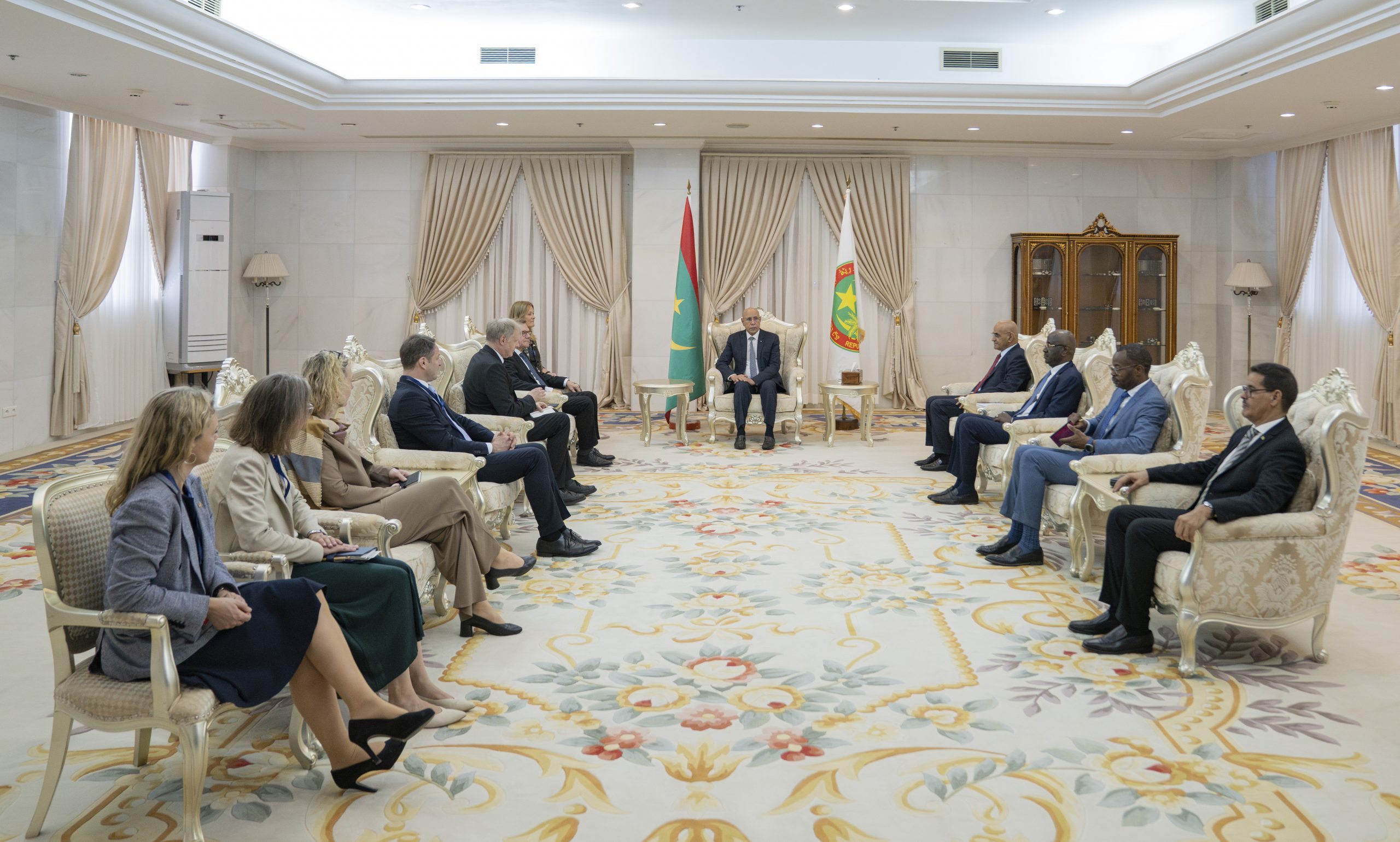 الرئيس غزواني يستقبل وزير الخارجية الألماني لبحث تعزيز التعاون بين البلدين