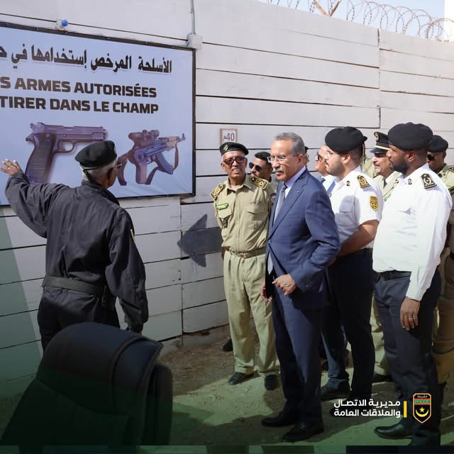 المدير العام للأمن الوطني يتفقد مدرسة الشرطة ويدشن حقلًا جديدًا للرماية