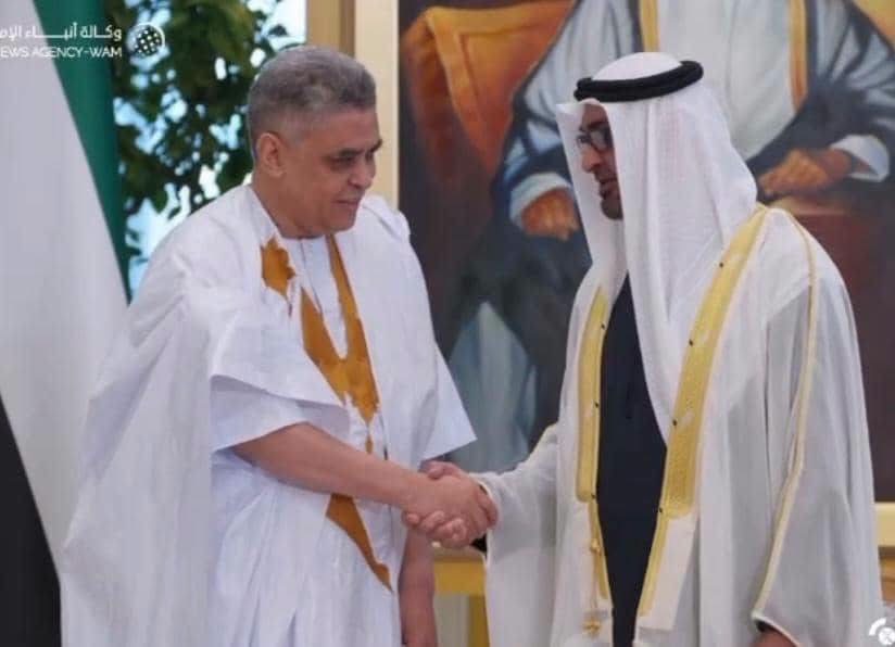 سفير موريتانيا في الإمارات يقدم أوراق اعتماده